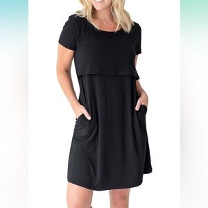 Kindred Bravely Black Maternity Dress